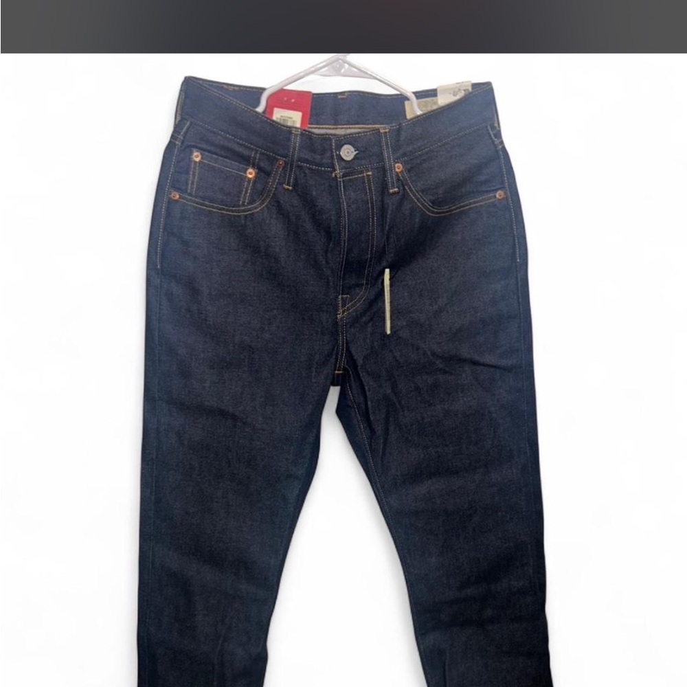 Levi's Straight Jeans in Dark Indigo - Picture 6 of 8